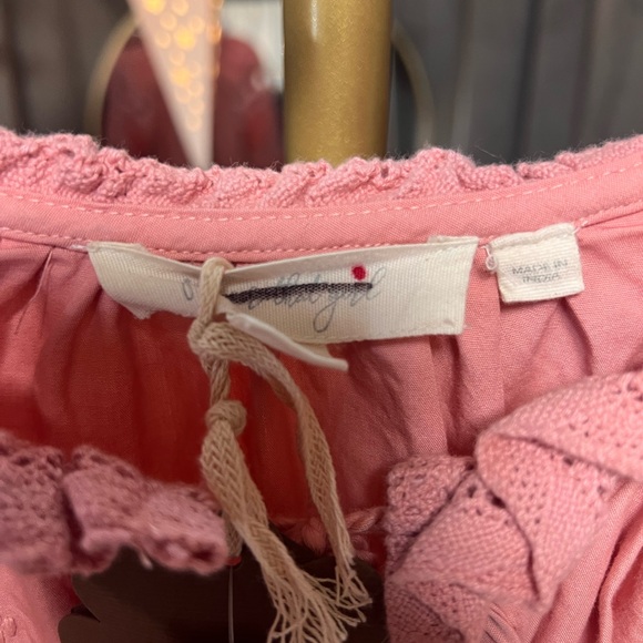 Anthropologie Forever That Girl Long-Sleeve VNeck Embroidered Peasant Blouse NWT - Picture 8 of 8